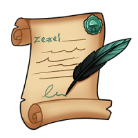 Teal Scroll