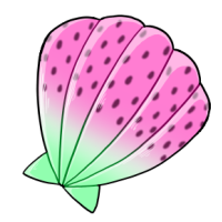 Watermelon Clamshell